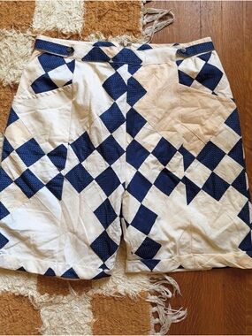 Farewell Frances High-waisted Quilted Shorts